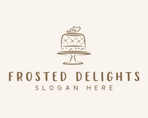 Cake Pastry Sweets logo design