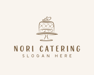 Cake Pastry Sweets logo design