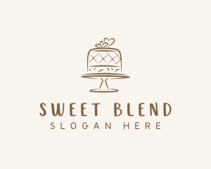 Cake Pastry Sweets logo design