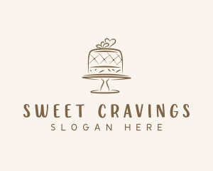 Cake Pastry Sweets logo design