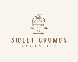 Cake Pastry Sweets logo design