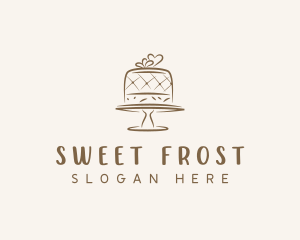 Cake Pastry Sweets logo design