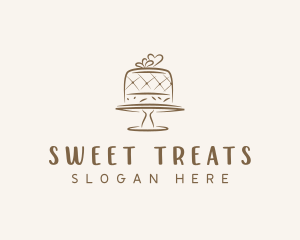 Cake Pastry Sweets logo design