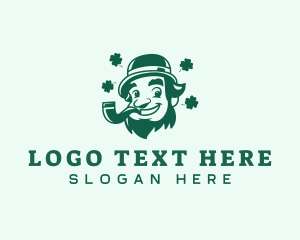 Leprechaun Smoking Charm logo