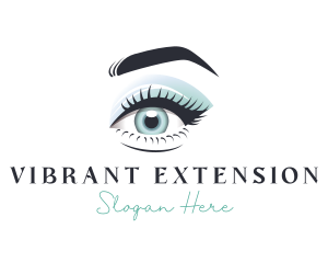 Eye  Makeup  Beauty logo design