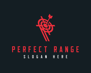 Archery Sports Target logo design