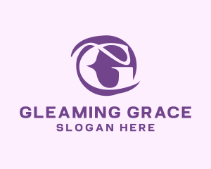 Fancy Purple Letter G logo design