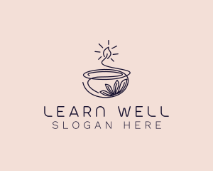 Wellness Candle Spa logo design