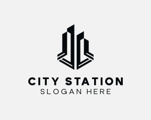 City Building Property  logo design