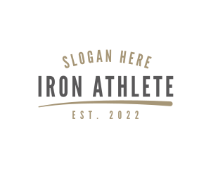 Generic Athletic Business logo design