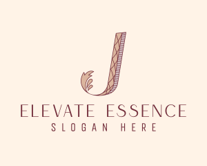 Elegant Ornate Letter J  Logo