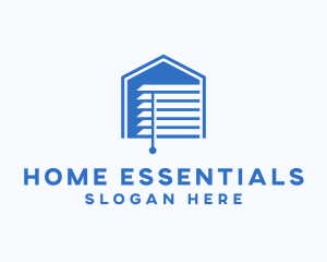 Home Window Roman Shade logo design