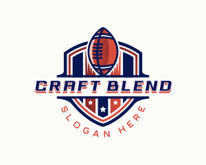 American Football Gridiron logo design