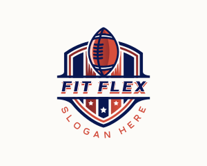 American Football Gridiron logo design