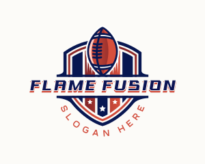 American Football Gridiron logo design