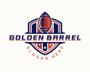 American Football Gridiron logo design