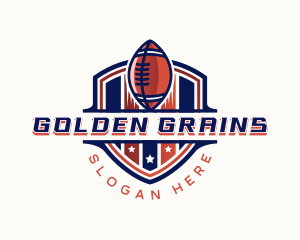 American Football Gridiron logo design