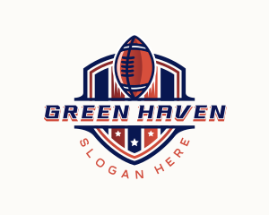 American Football Gridiron logo design