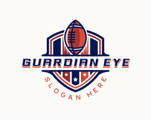 American Football Gridiron logo design