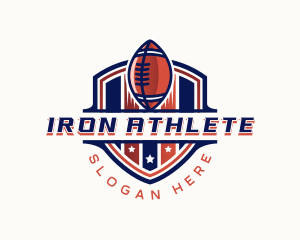 American Football Gridiron logo design