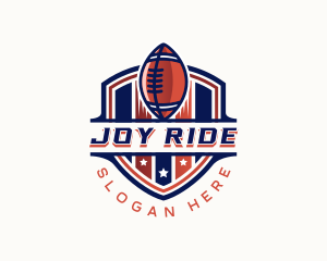 American Football Gridiron logo design