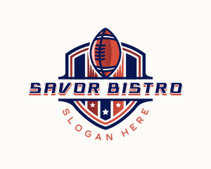 American Football Gridiron logo design