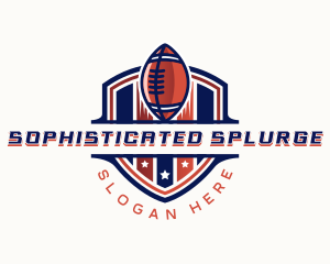 American Football Gridiron logo design