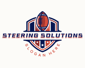 American Football Gridiron logo design