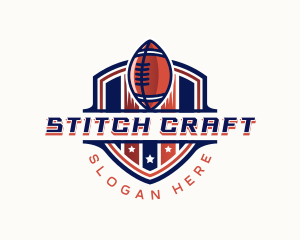 American Football Gridiron logo design