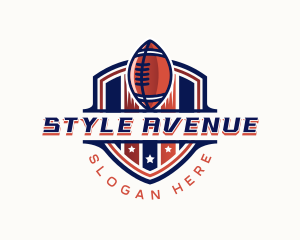 American Football Gridiron logo design