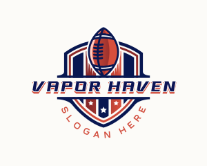 American Football Gridiron logo design