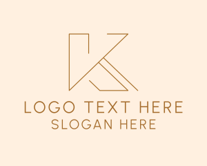 Generic Business Letter K Logo