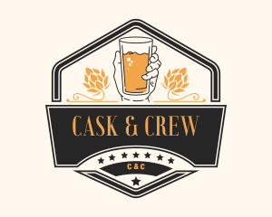 Beer Pub Liquor logo