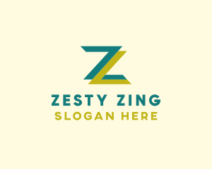 Professional Business Letter Z logo design