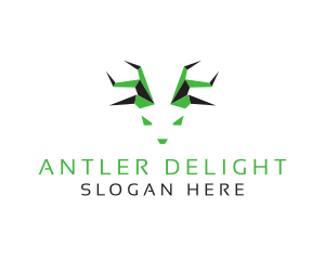 Deer Antlers Zoo logo