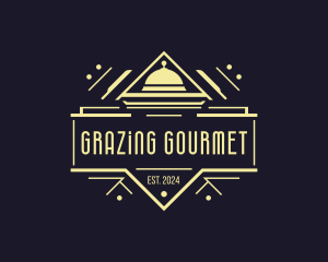 Gourmet Kitchen Restaurant  logo design