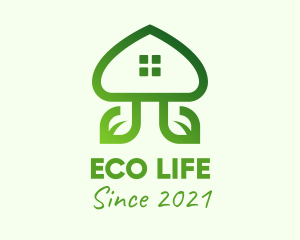 Organic Eco House  logo design