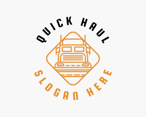 Business Truck Mover logo design