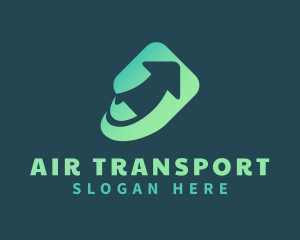 Green Freight Logistics logo design