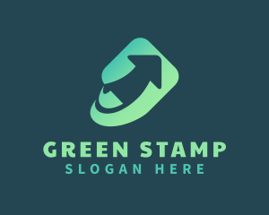 Green Freight Logistics logo design