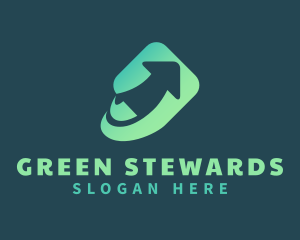 Green Freight Logistics logo design