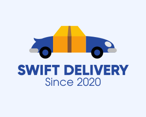 Package Delivery Vehicle logo design