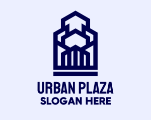 Geometric Urban Buildings   logo design