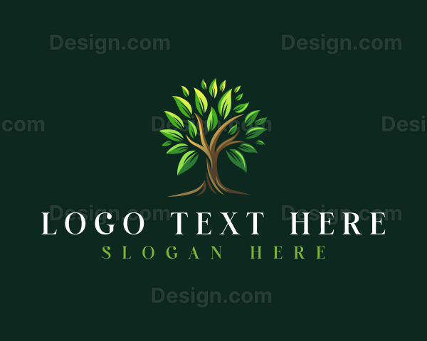 Tree Nature Leaf Logo