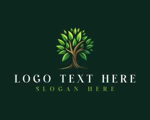 Tree Nature Leaf logo