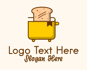 Toaster Bookmark Loaf Logo