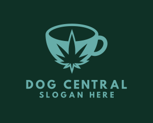 Hemp Weed Cup logo design