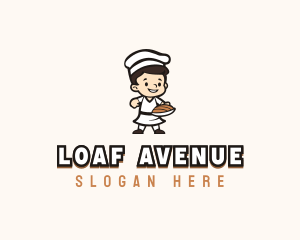 Bread Loaf Baker logo design