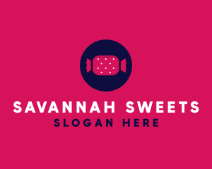 Pink Sweet Candy logo design