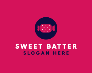 Pink Sweet Candy logo design